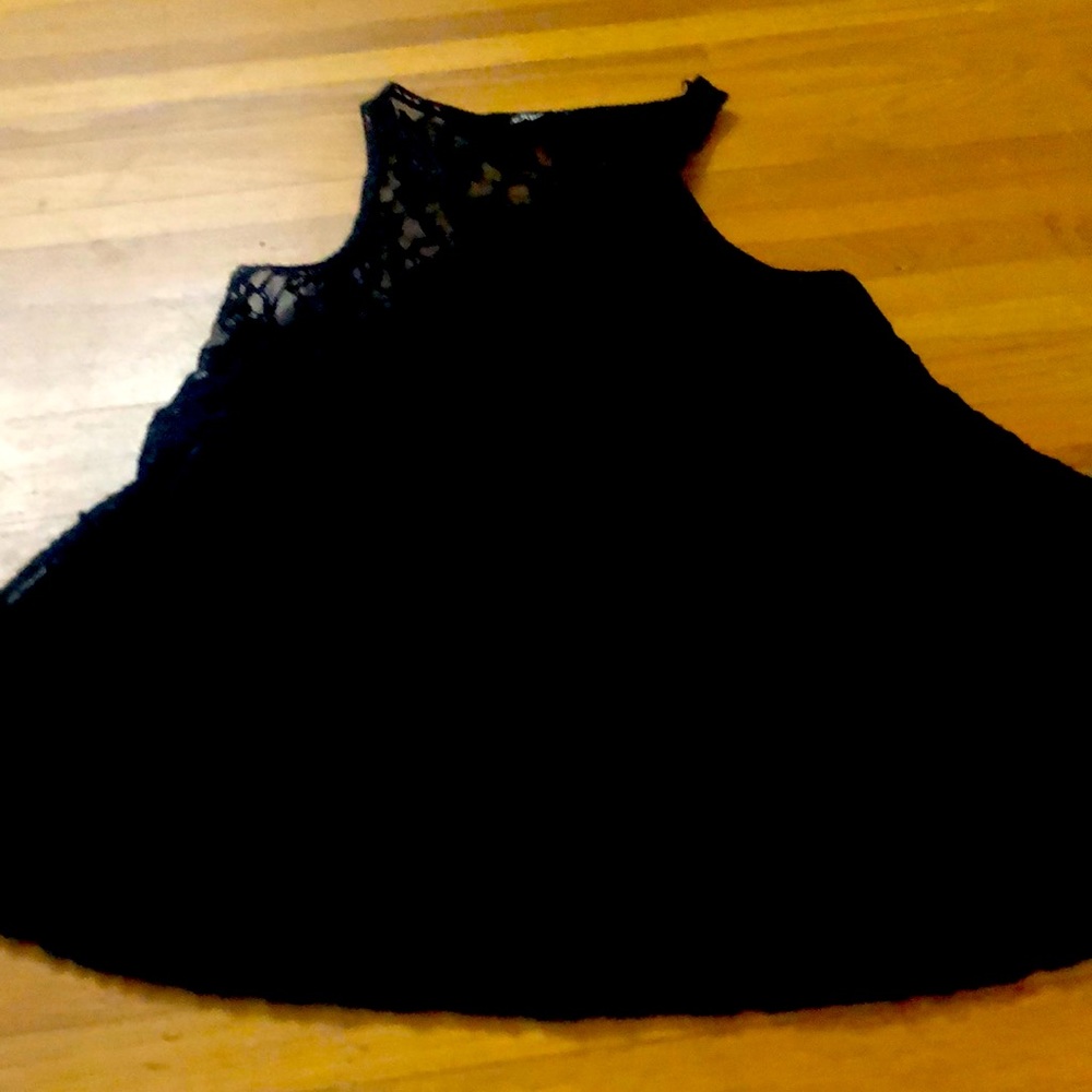 Black Lace Tanktop